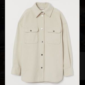 H&M Shirt Jacket Shacket